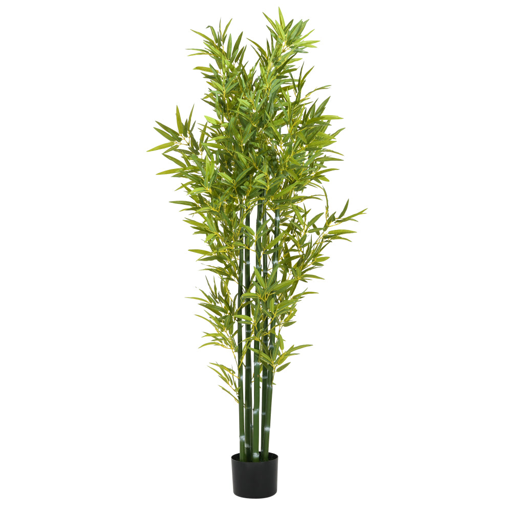 72" Artificial Bamboo With Pot, Set of 2