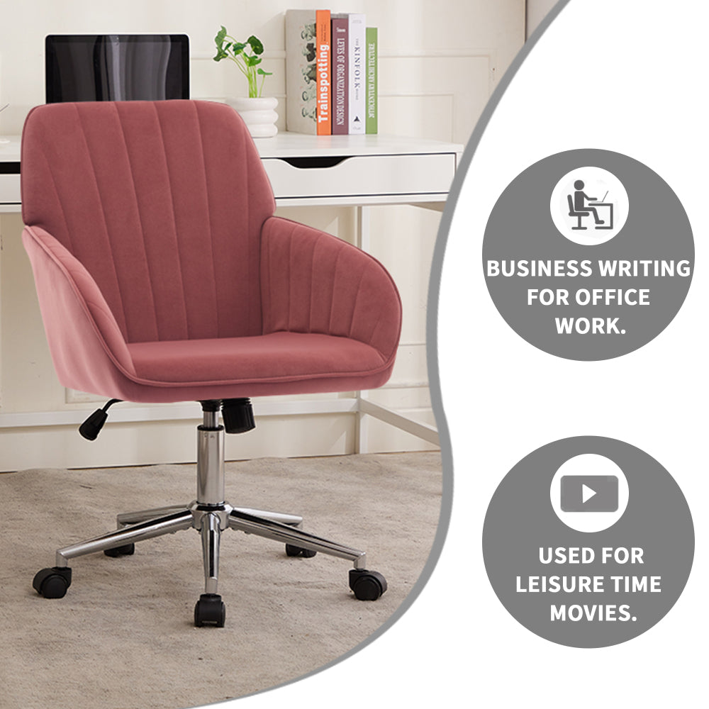TY Adjustable Office Chair, Home Bedroom, Ergonomic Swivel Chair, Backrest Seat, Comfortable for Long Sitting