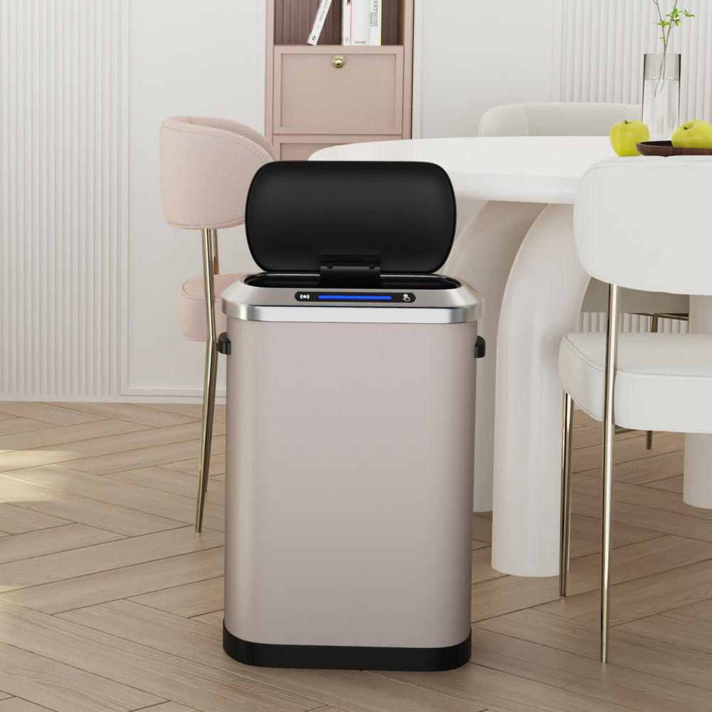 50L Smart automatic Trash Cans -  Full Intelligent Sensor  - PINK