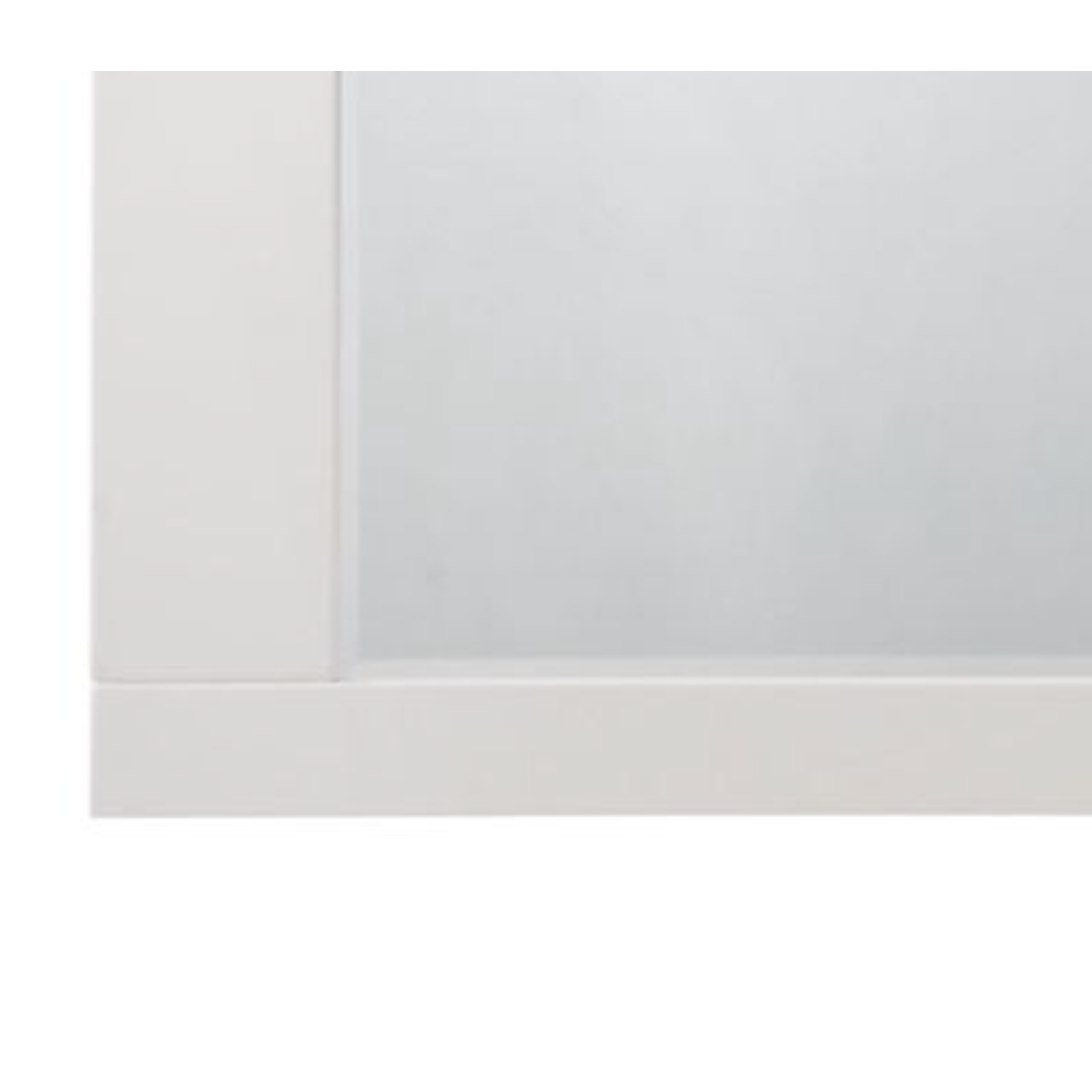 Naima II White High Gloss Finish Mirror