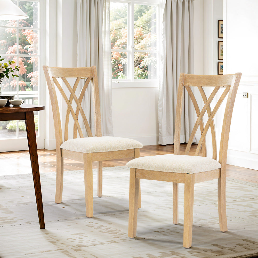 Dining Table Set with 6 Chairs, Modern Dining Table and Chairs Set, 1 Table & 6 Chairs, 60"L x 36"W Table, 23"H Chairs, Anti-Slip, Perfect for 4-6 Persons, Home, Kitchen, Living Room.