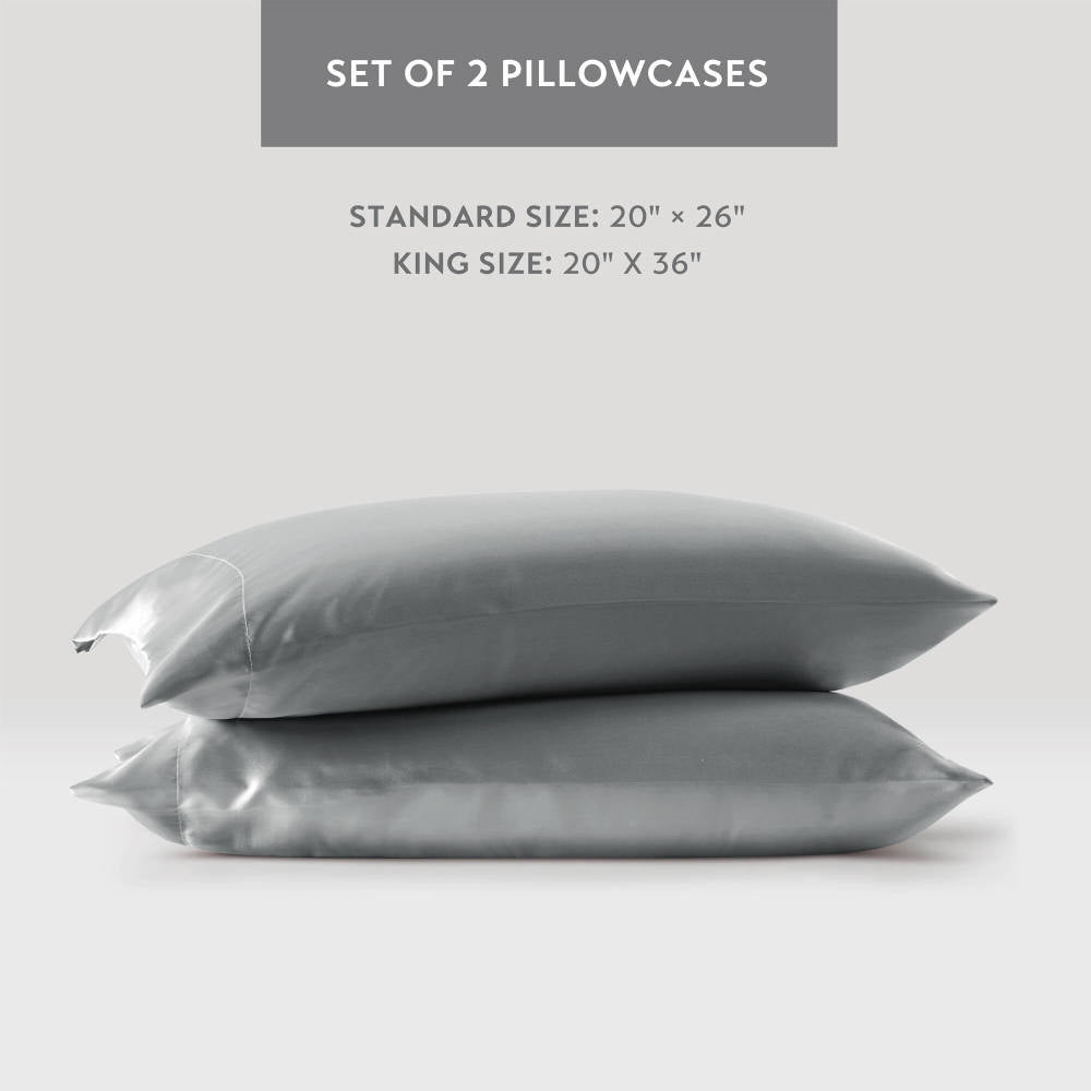 Satin Satin Luxury Sheet Set Split King