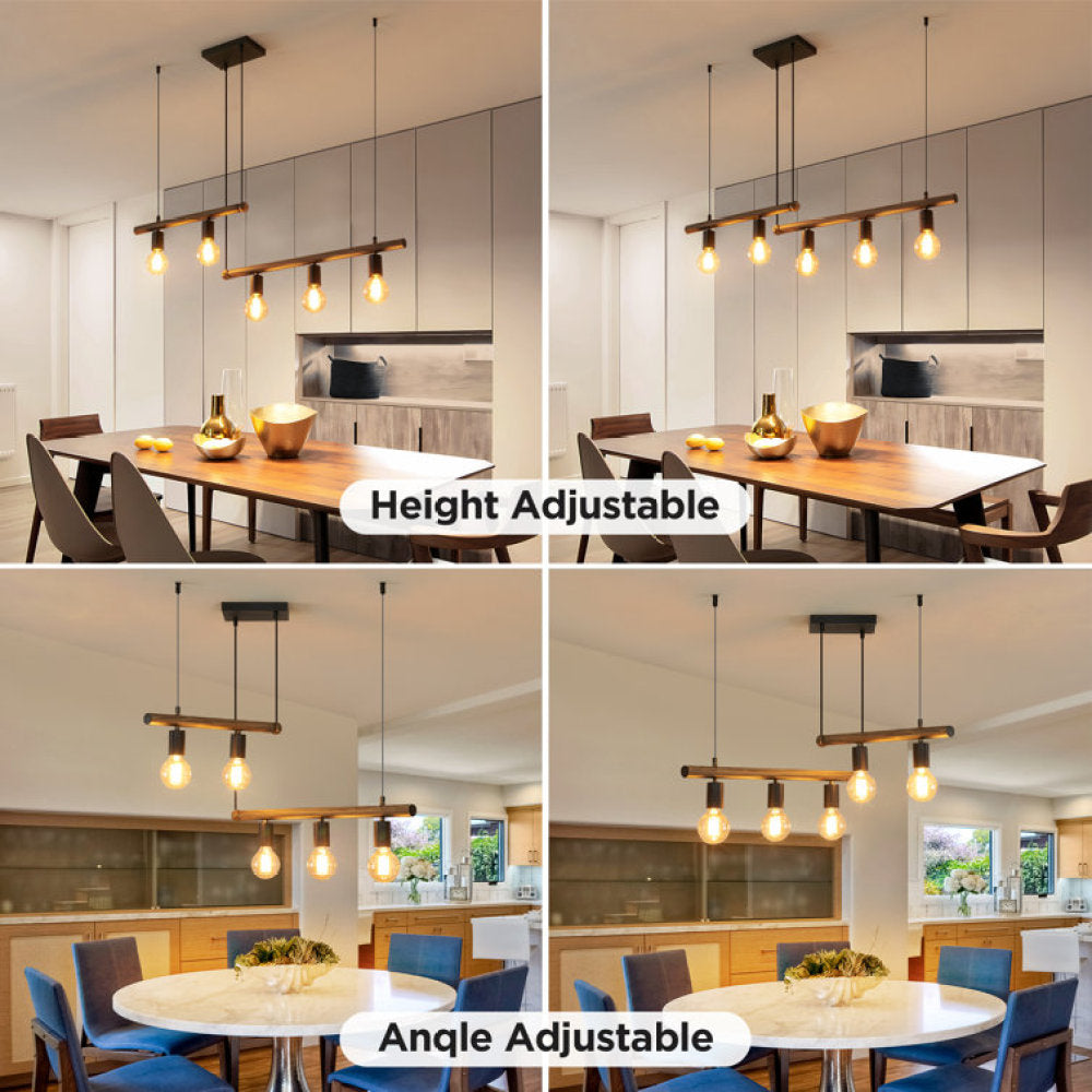 Macgregor 5 - Light Kitchen Island Pendant Light[No Bulb]