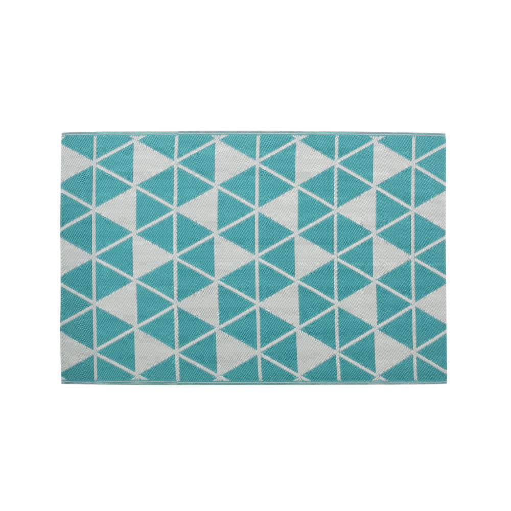 HERRINGBONE 4" x 6" PP RUG