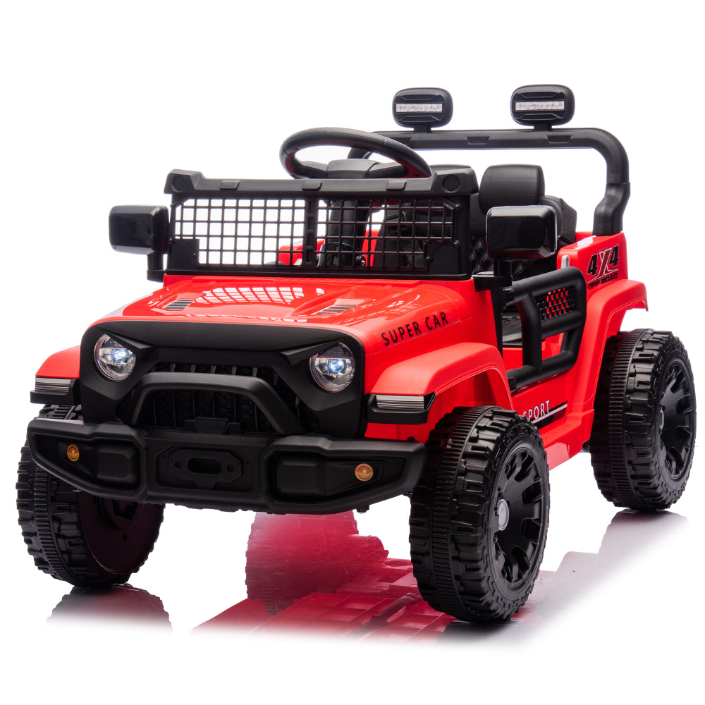 24V Kids Ride on Car W/Parents Control,Four-wheel suspension,2WD,Power display,Bluetooth,MP3,Music,LED headlight,Provide a speed of 1.86-3.11MPH For Kids Around 3 years old.