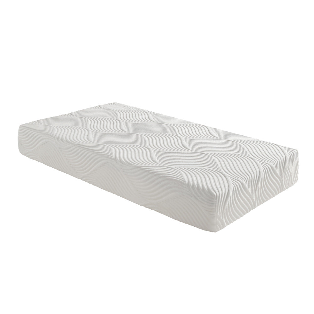 8-inch Full Size Bed Mattress Gel-Infused Memory Foam Mattress, Firm, White, Mattress in a Box