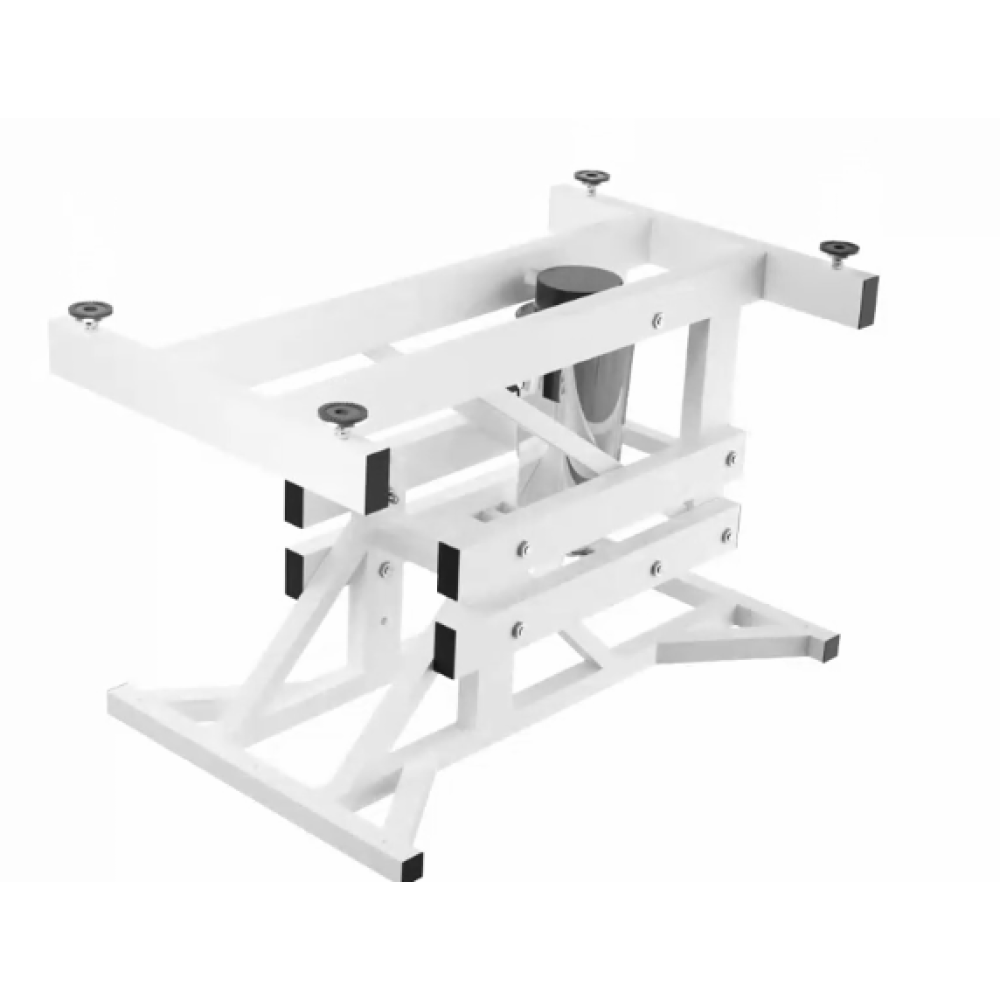 "Heavy-Duty Hydraulic Dog Grooming Table with Anti-Static Top, Adjustable Z-Lift (21"-36"), Armrests, Leash Covers, Tool Organizers, Hooks, & 330LB Capacity - Black"