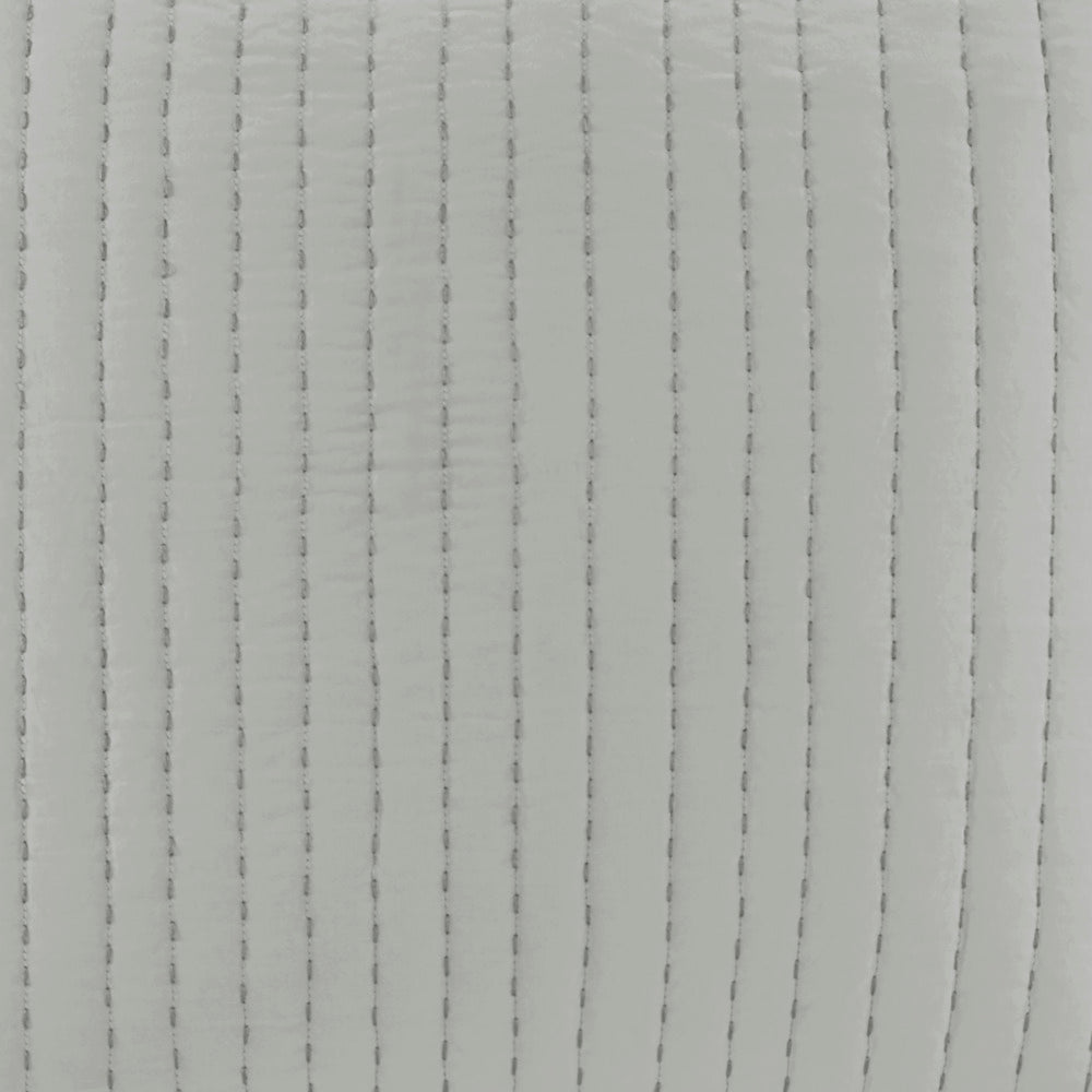 Cotton Quilted Euro Sham Grey Euro Sham