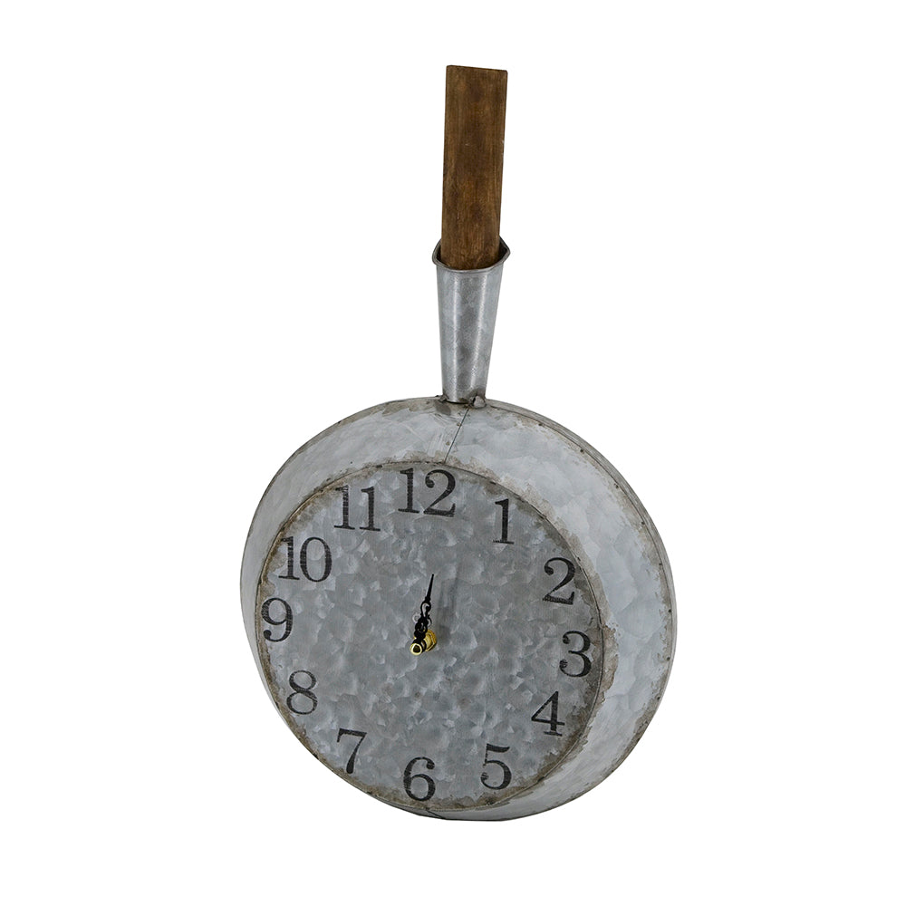 10.6x3x18.1" Frye Wall Clock