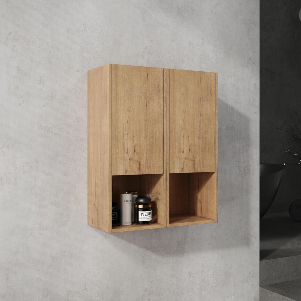 12" Bathroom Side Cabinet,Soft Close Doors,Float Mounting Design,(KD-Packing)