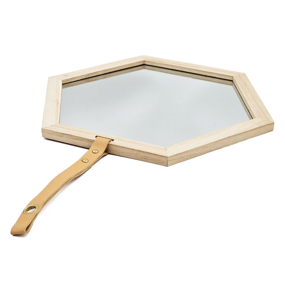 Harlan Hexagon Mirror, 16x14"