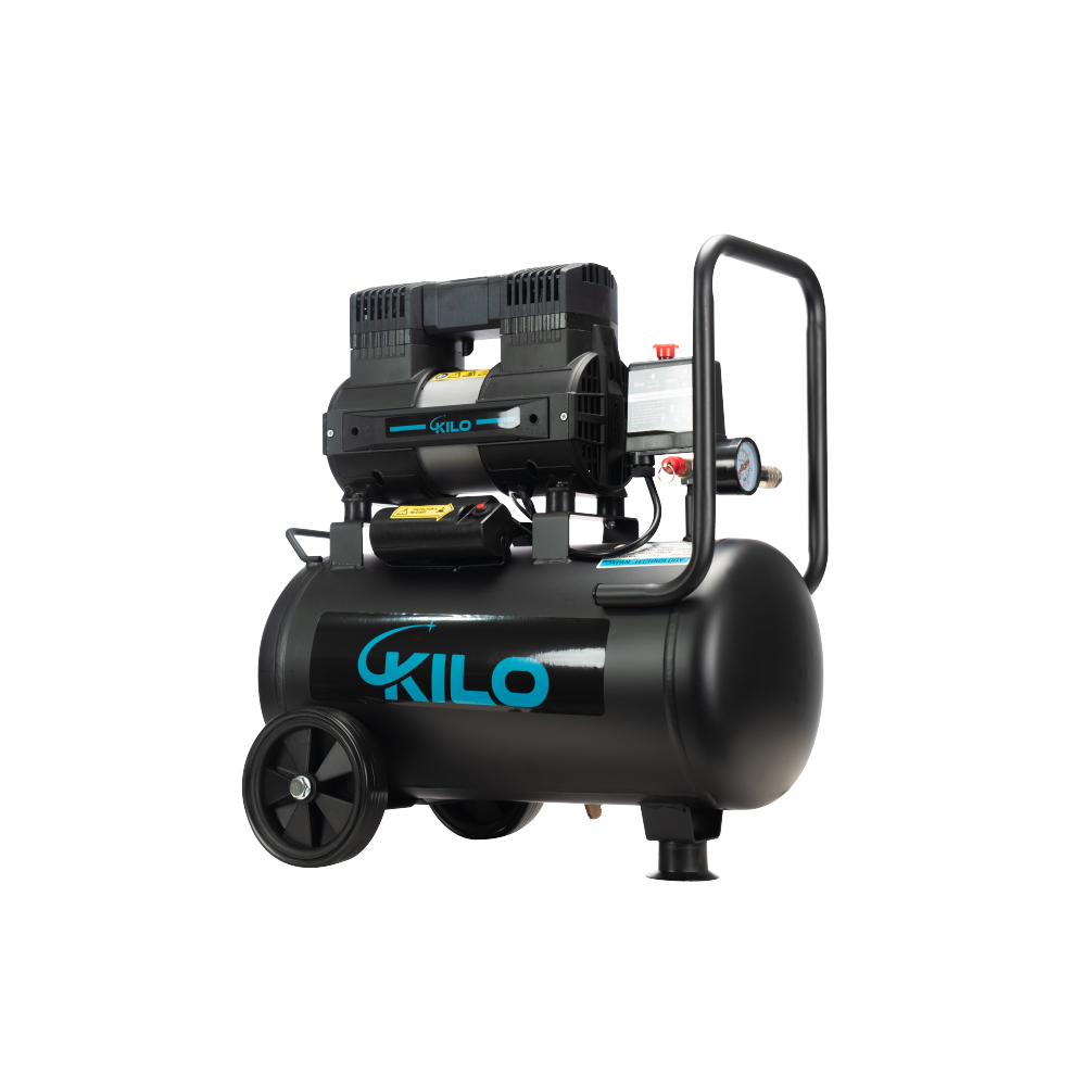 6.3 Gallon Oil Free Air Compressor, 1.0HP, Max.100 PSI Pressure, 60dB Ultra Quiet Compressor for Auto Repair, Tire Inflation, Spray Painting, Woodwork Nailing