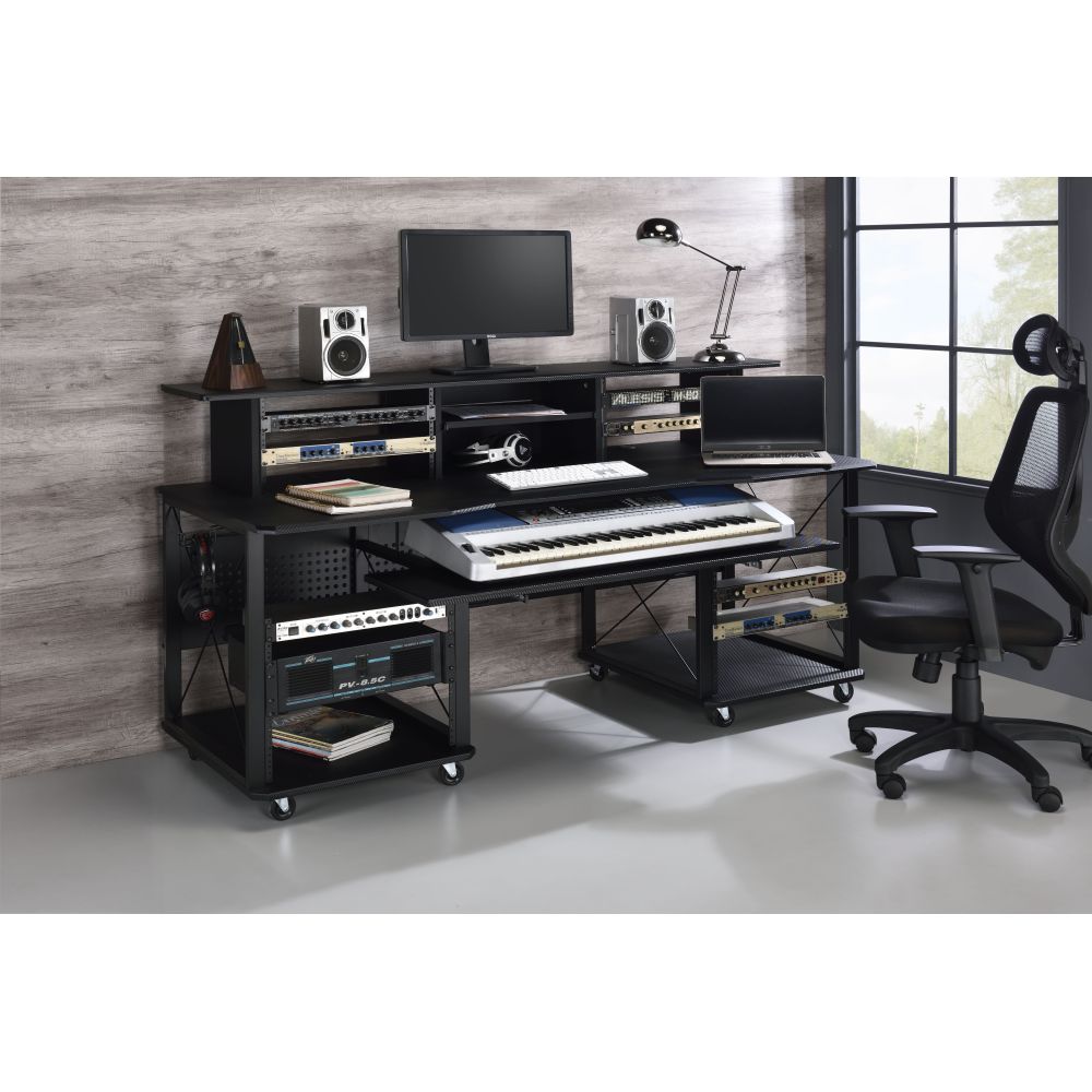 Megara Black Finish Music Desk