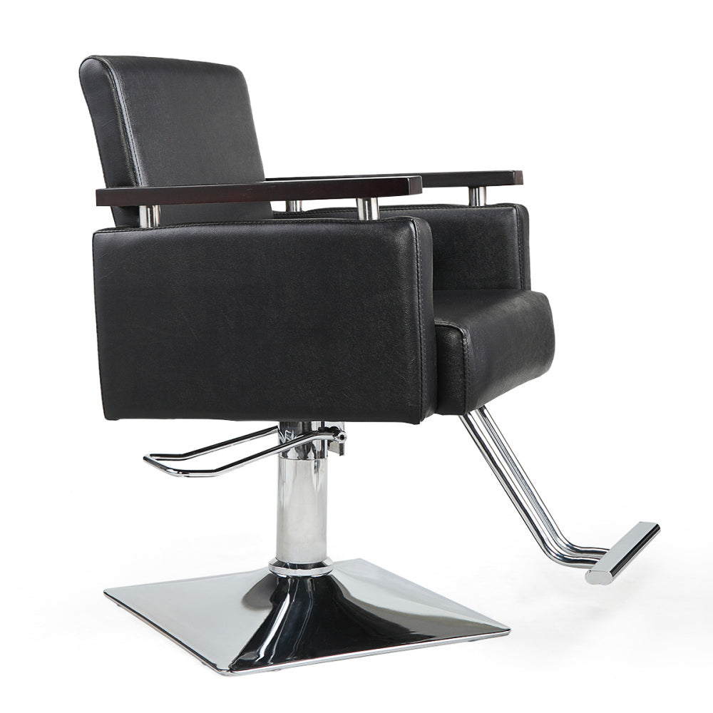Hydraulic Barber Chair, Heavy-Duty Styling Chair with 360 Degree Rotation for Barber Shop, Beauty Salon, Spa, Tattoo Shop