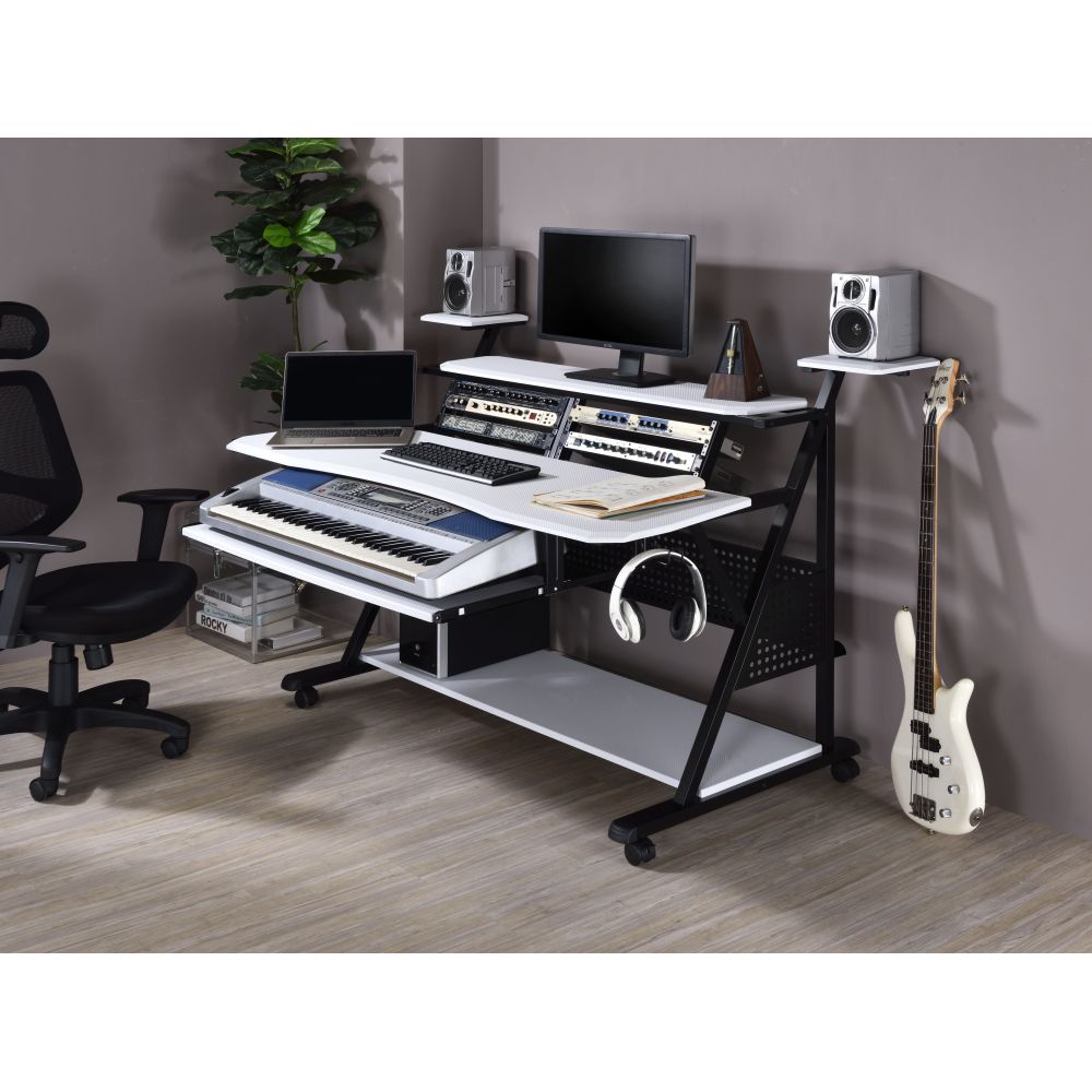 Willow Black Finish Music Desk