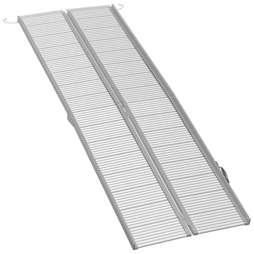 Portable Portable Wheelchair Ramp for Home, Threshold Handicap Ramp 8'