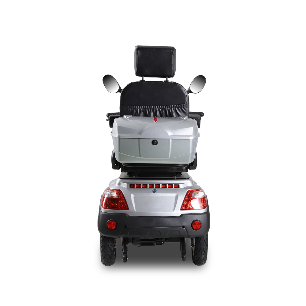 Mobility Scooters for Seniors  500lbs Capacity  800W All Terrain Electric Powered Mobility Cart   Heavy Duty Mobility Scooter