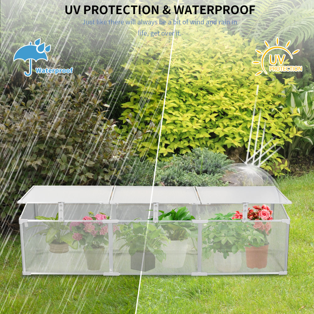 Polycarbonate Greenhouse for Outdoors in Winter