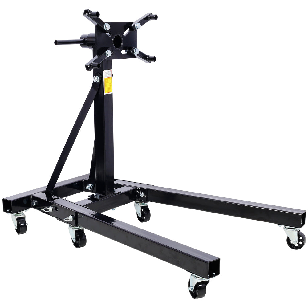 Rotating Engine Stand, Coyote Engine Stand Rotating Stand with 1000-Lb Capacity, Engine Hoists & Stands Engine Test Run Stand