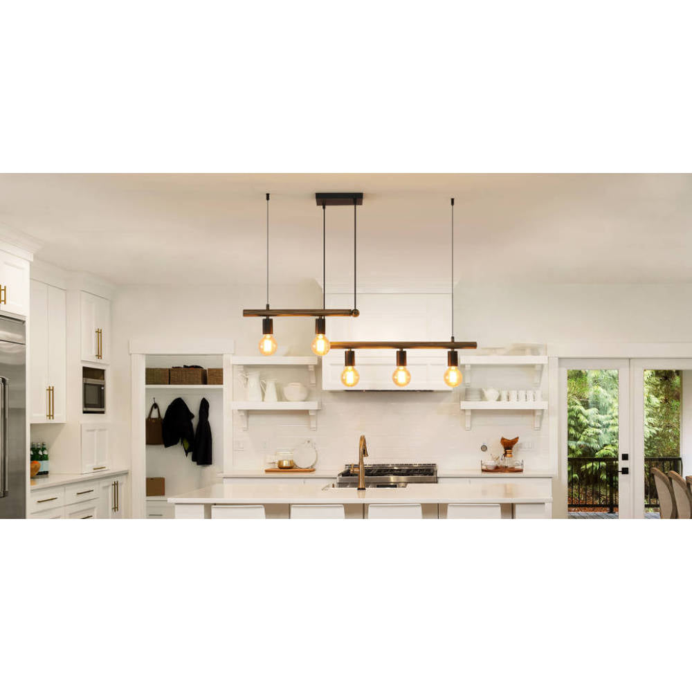 Macgregor 5 - Light Kitchen Island Pendant Light[No Bulb]