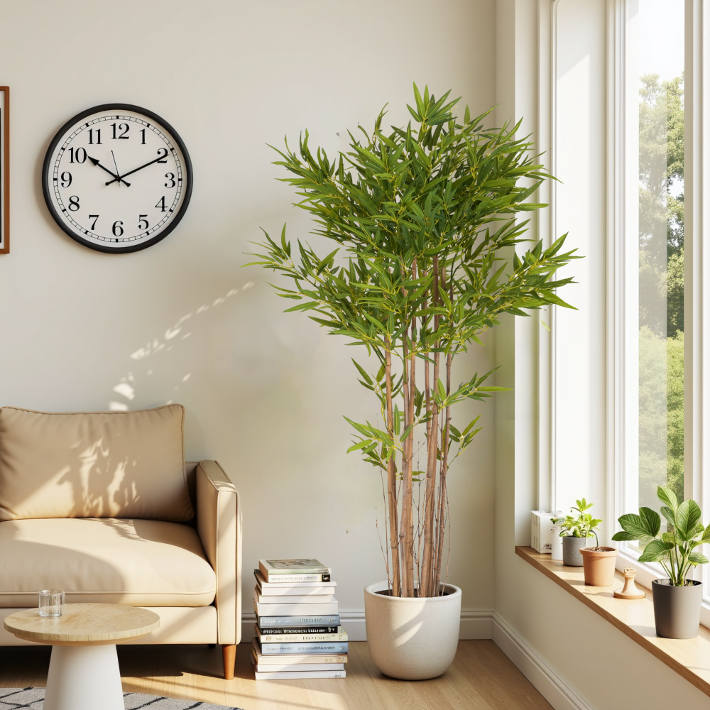 70" Artificial Bamboo with Pot