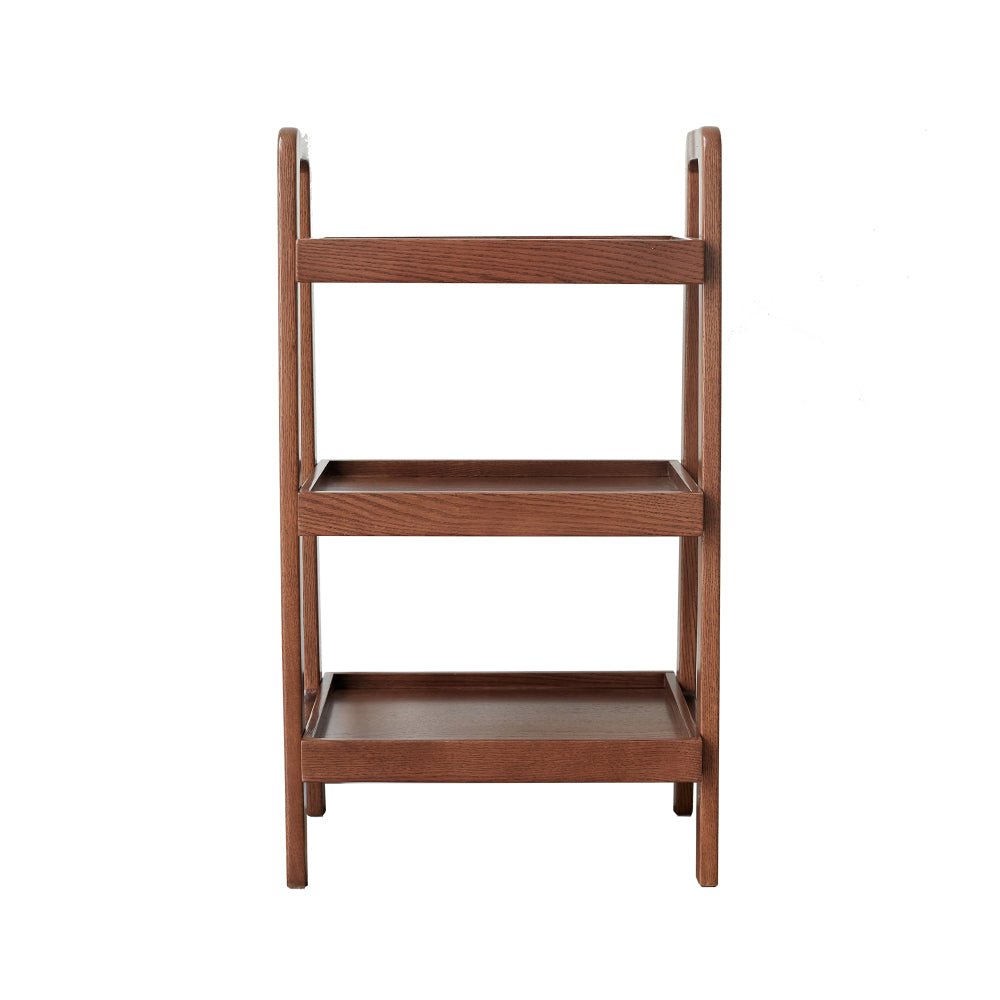 Storage Bench, 3-Tier Beech Wood Shoe Rack for Entryway, Premium Storage Organizer for Bathroom, Living Room, Bedroom, Hallway, Patio, Kitchen