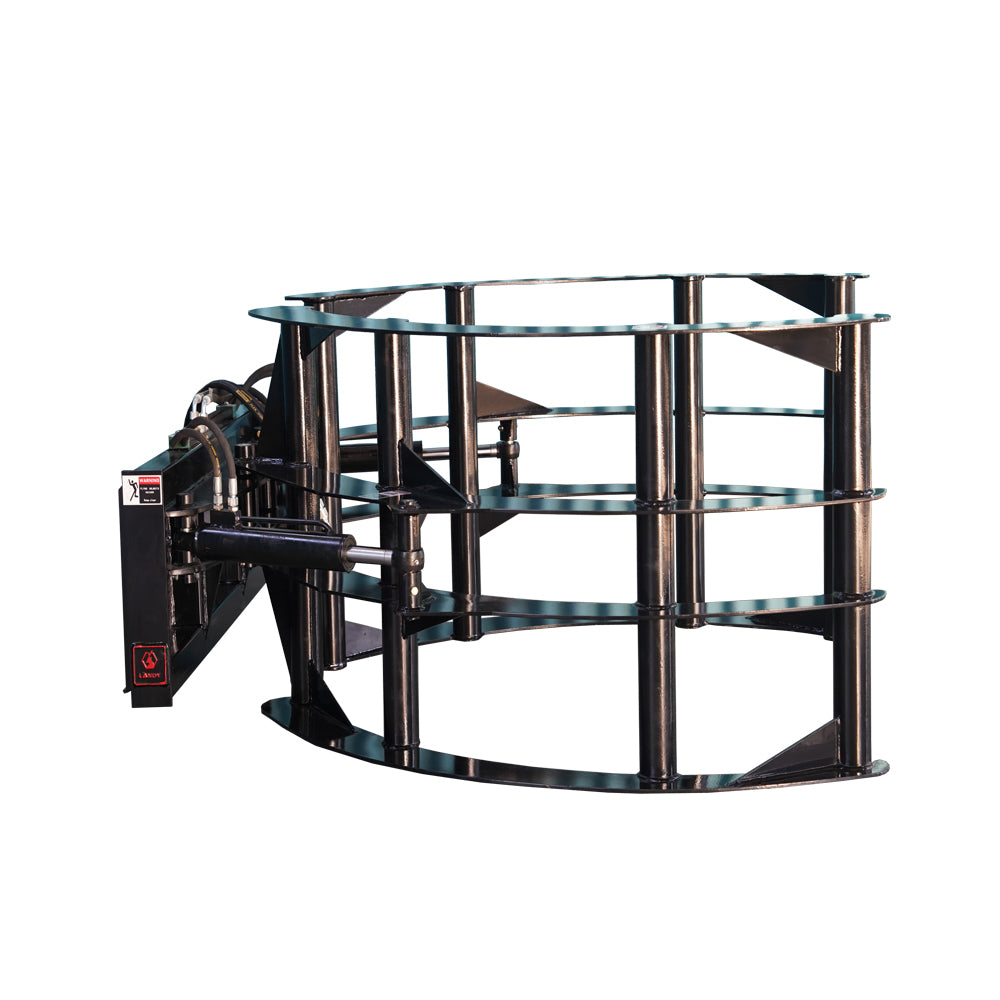 Round Hay Bale Grab for Skid Steer