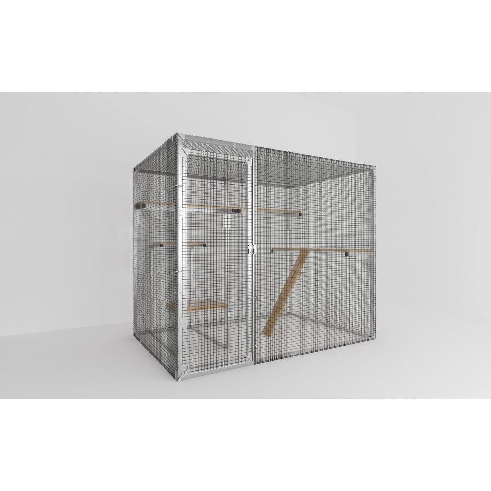 Cat House Large Catio,  Cat Cage Shelter Enclosure Playpen,7.8 ft ×4.9 ft