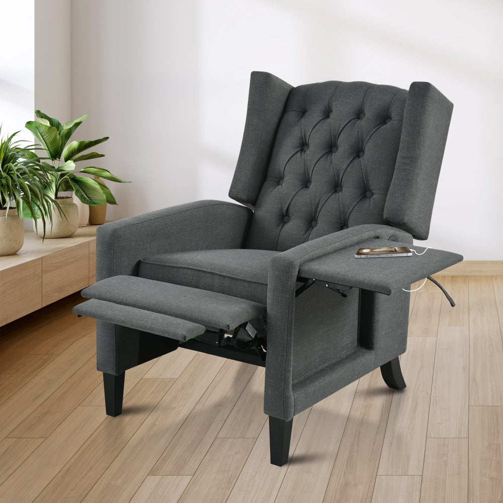 27.16" Wide Manual Wing Chair Recliner