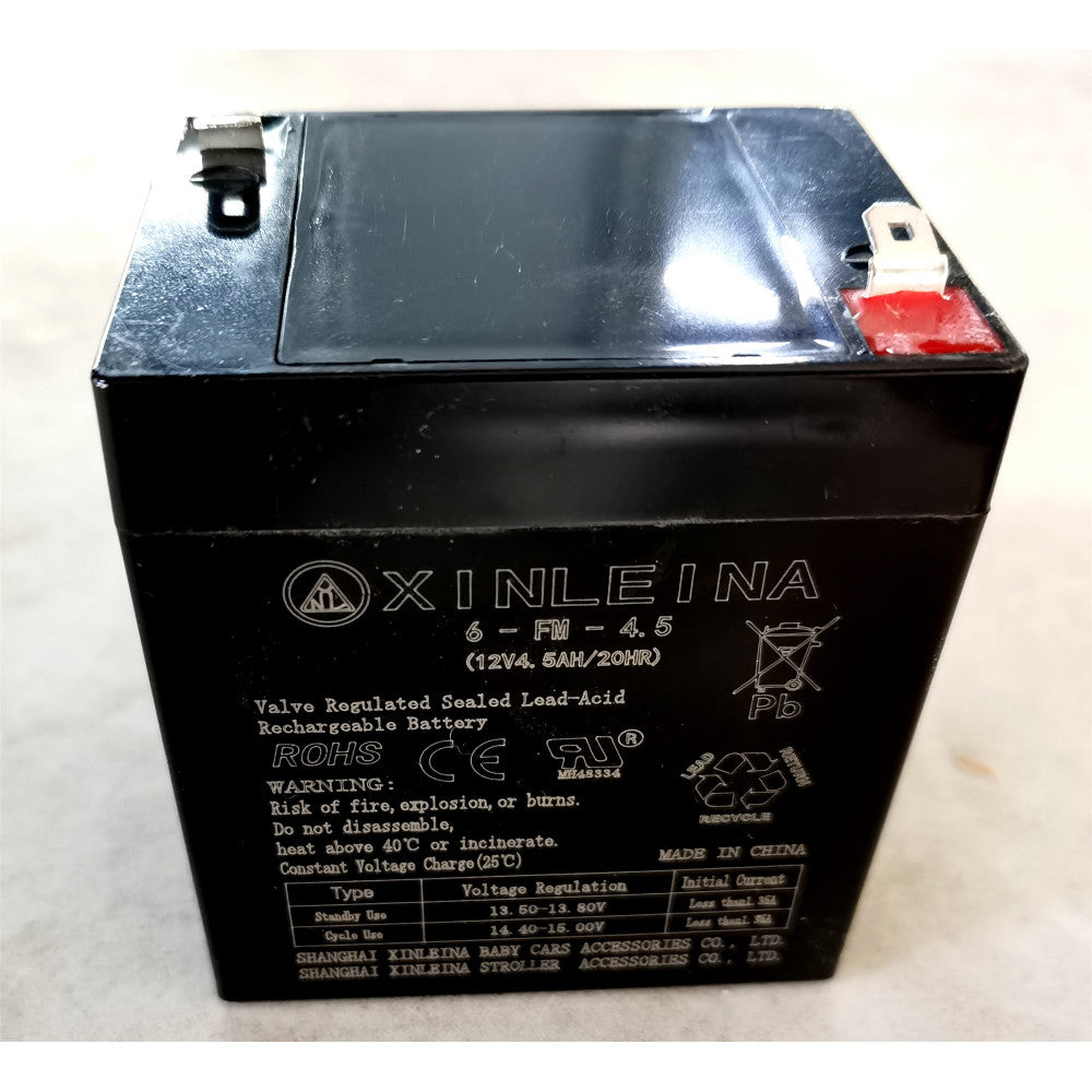 12V4.5Ah Battery for Kids Ride on car, Valve Regulated Lead-Acid Rechargeable Battery,Rechargeable Replacement Battery for Kids Ride on