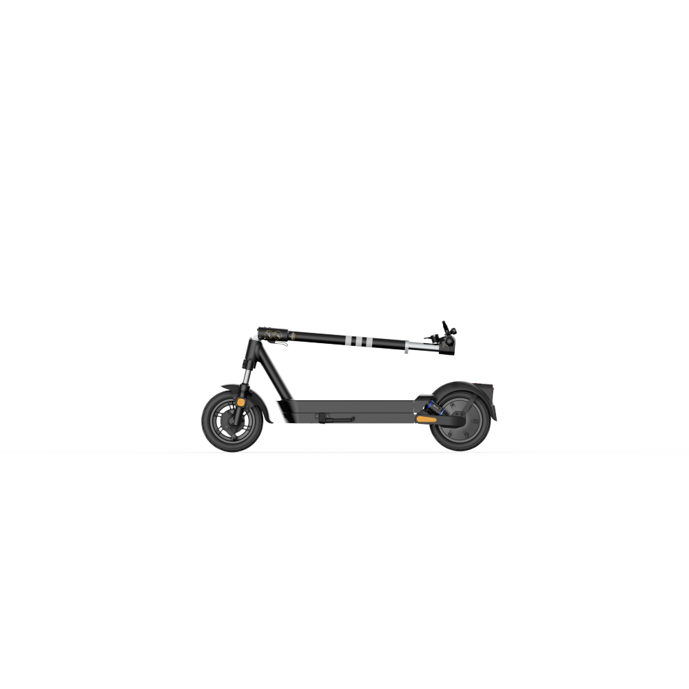 Dual-Suspension Electric Scooter w/ 43.5 Miles Max Operating Range & 24 mph Max Speed - Black