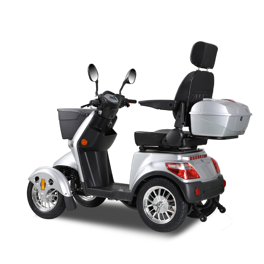 Mobility Scooters for Seniors  500lbs Capacity  800W All Terrain Electric Powered Mobility Cart   Heavy Duty Mobility Scooter