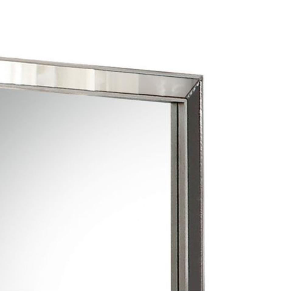 Voeville II Platinum Finish Mirror