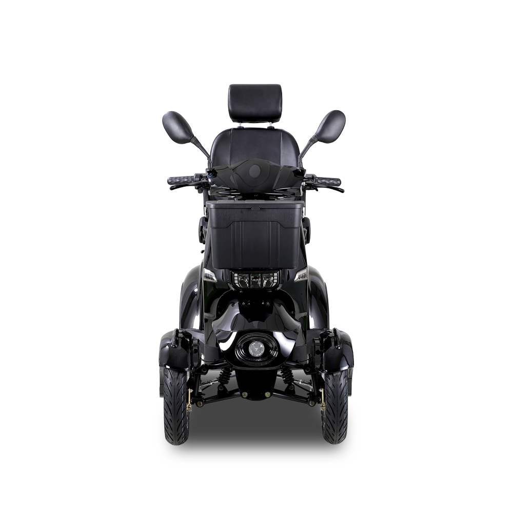 Mobility Scooters for Seniors  500lbs Capacity  800W All Terrain Electric Powered Mobility Cart   Heavy Duty Mobility Scooter