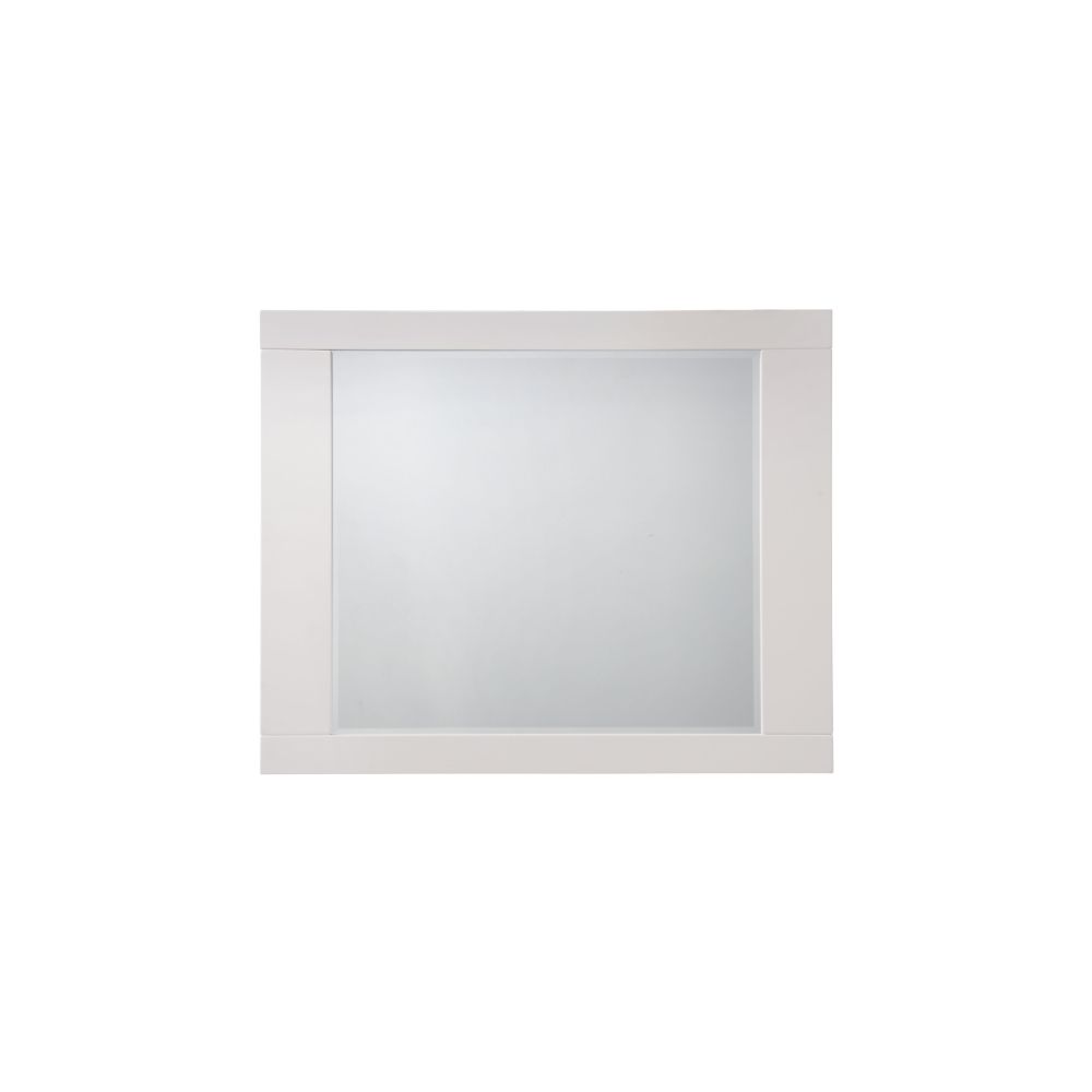 Naima II White High Gloss Finish Mirror