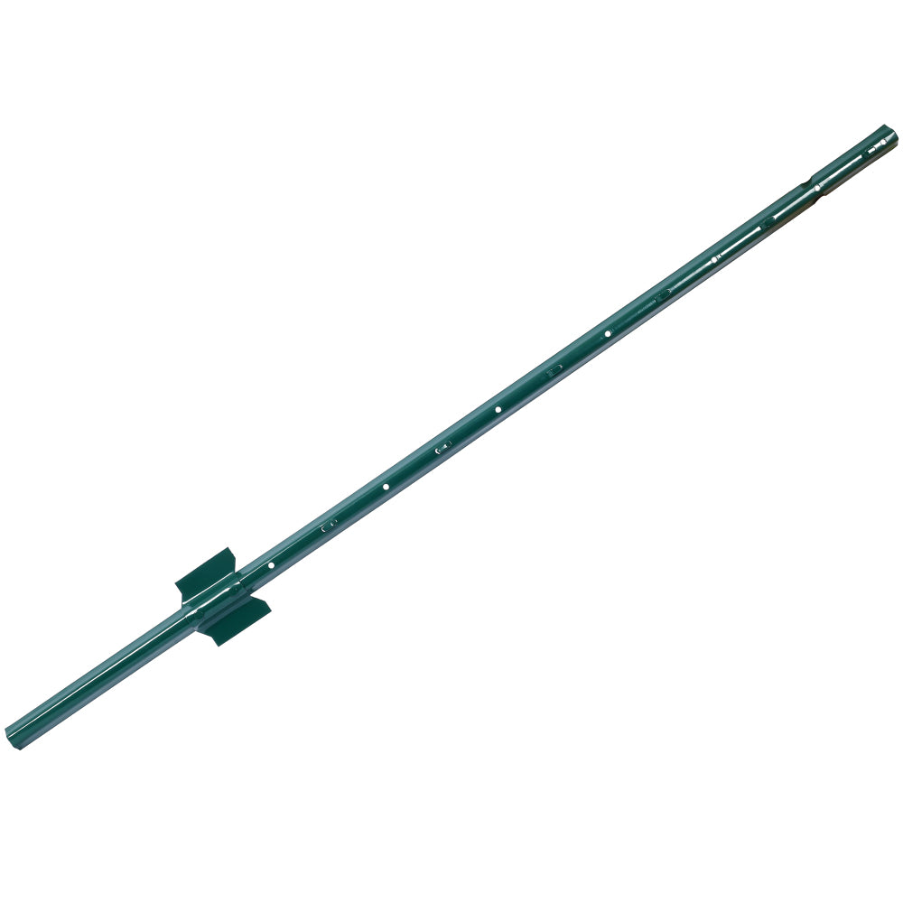 Fence Posts 4Feet - 10Pack, Heavy Duty Metal Fence Post with U-Channel, Steel Fence U-Post for Holding Garden Wire Fence, Corner Anchor Posts etc.