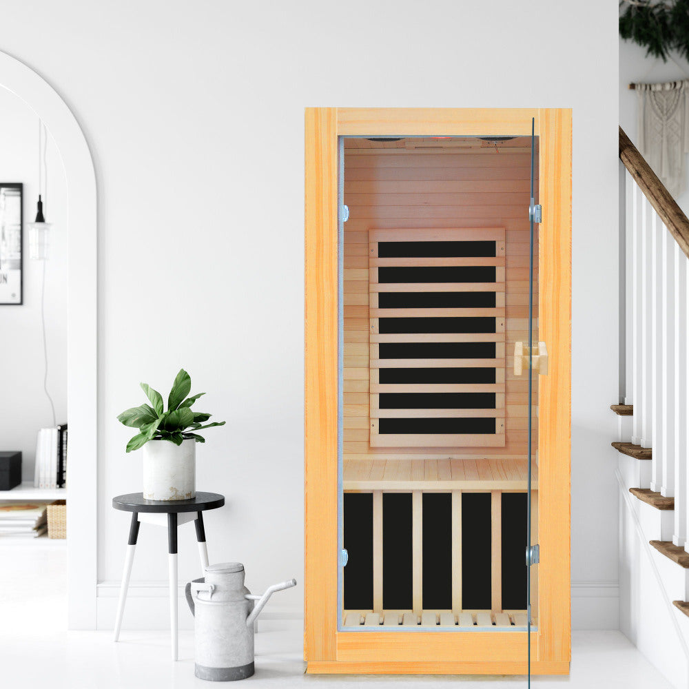 infrared sauna room single room