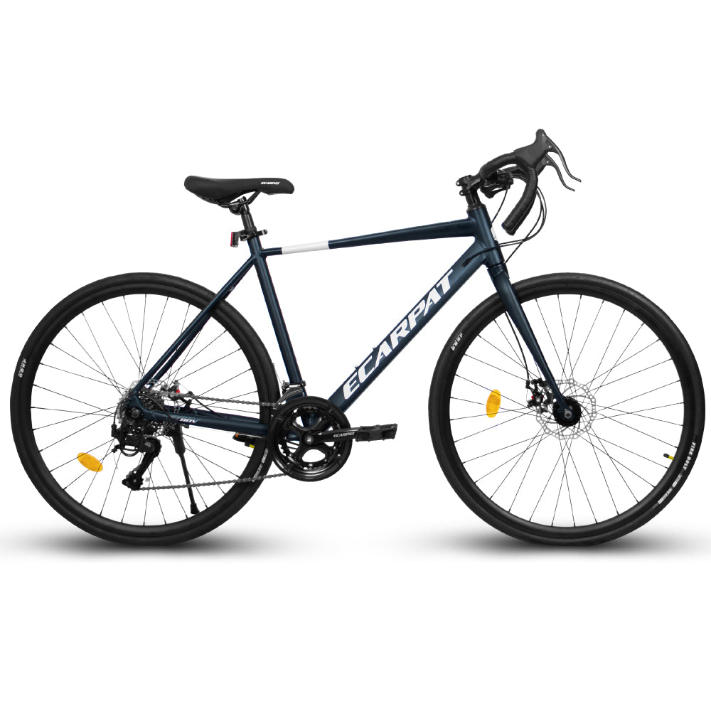 A28320R 700Cx28 Road Bike, Lightweight Aluminum Frame, Disc Brakes, 16-Speed, Fast Acceleration, Suitable for Men and Women, Ideal for High-Intensity Riding
