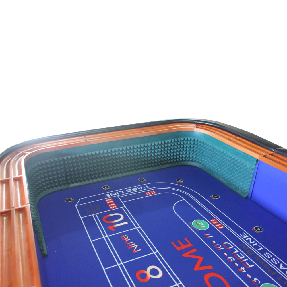 12 Feet Craps Table Model 13829 Blue