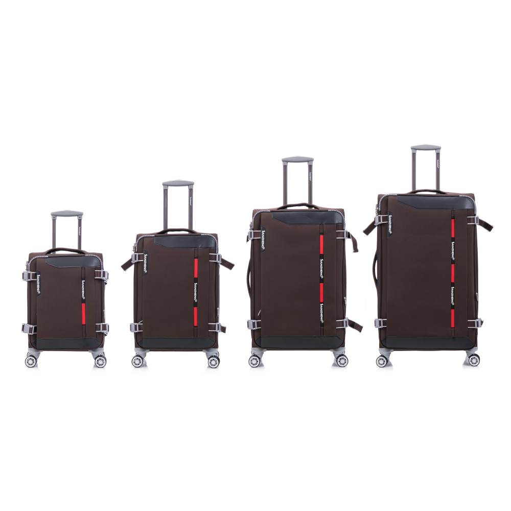 Softside Upright Luggage Set , Lightweight,4-Piece (20//24/28/32)