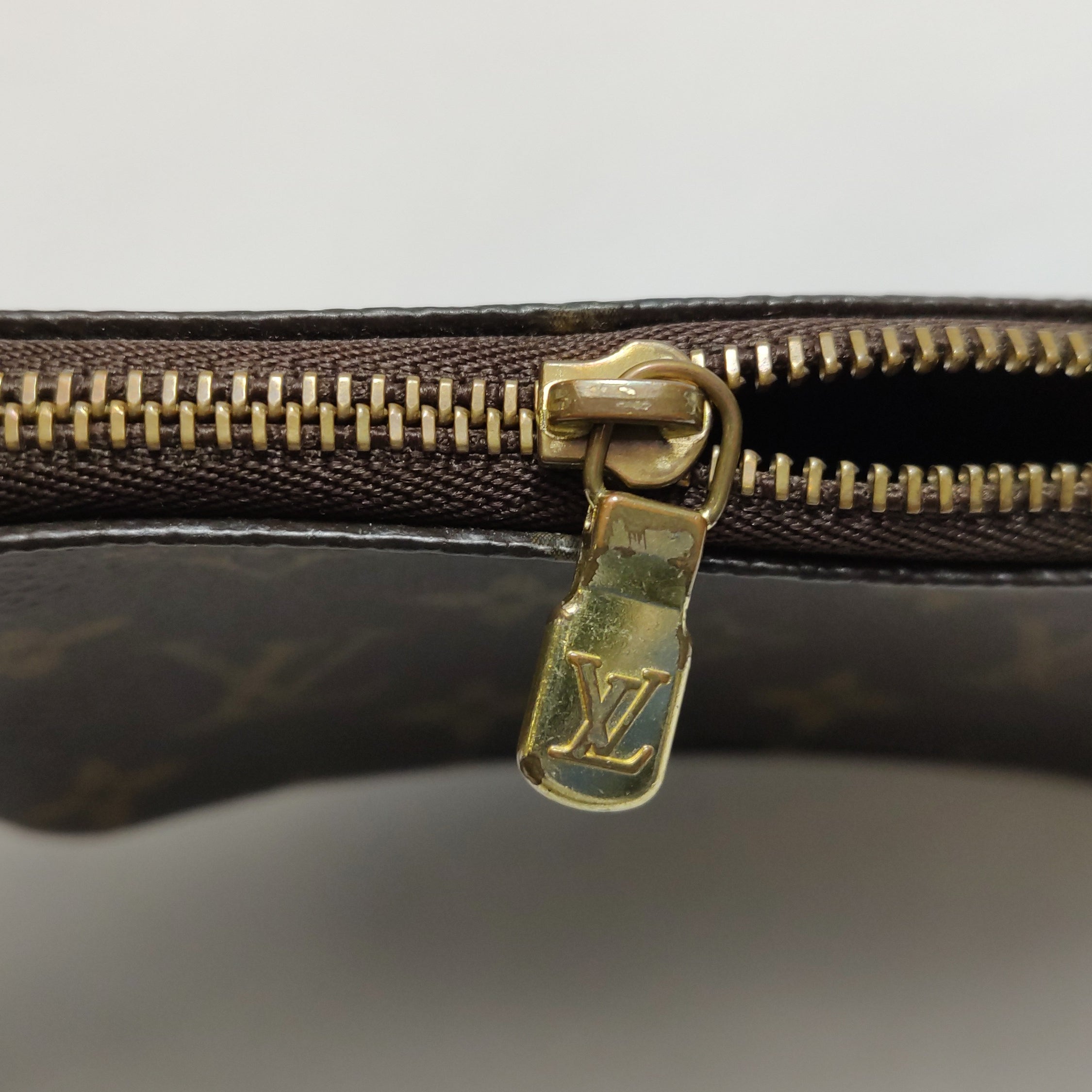 Louis Vuitton（LV）Accessories Mini Vegetable Tanned Leather Monogram Print Mahjong Bag Handbag