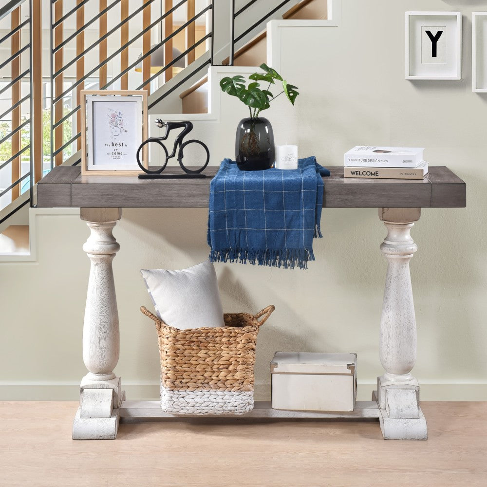 Sofa Tabe 30inch height pedestal table leg Farmhouse Design Retro Design Living room