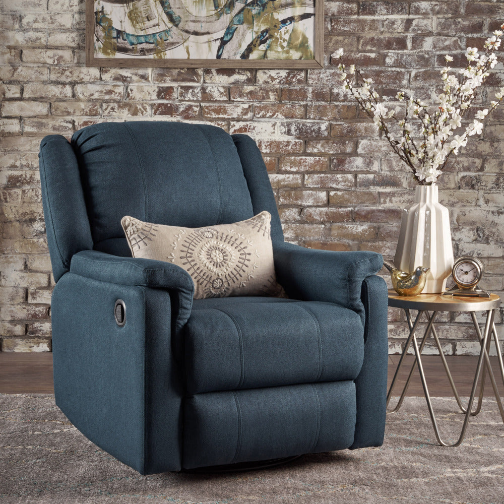 GLIDER RECLINER WITH SWIVEL