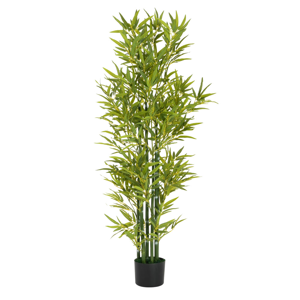 5' Artificial Bamboo with Pot, Set of 2