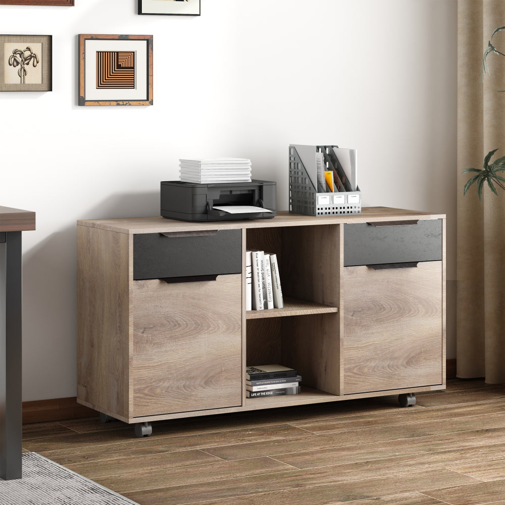 The sub cabinet of the table
