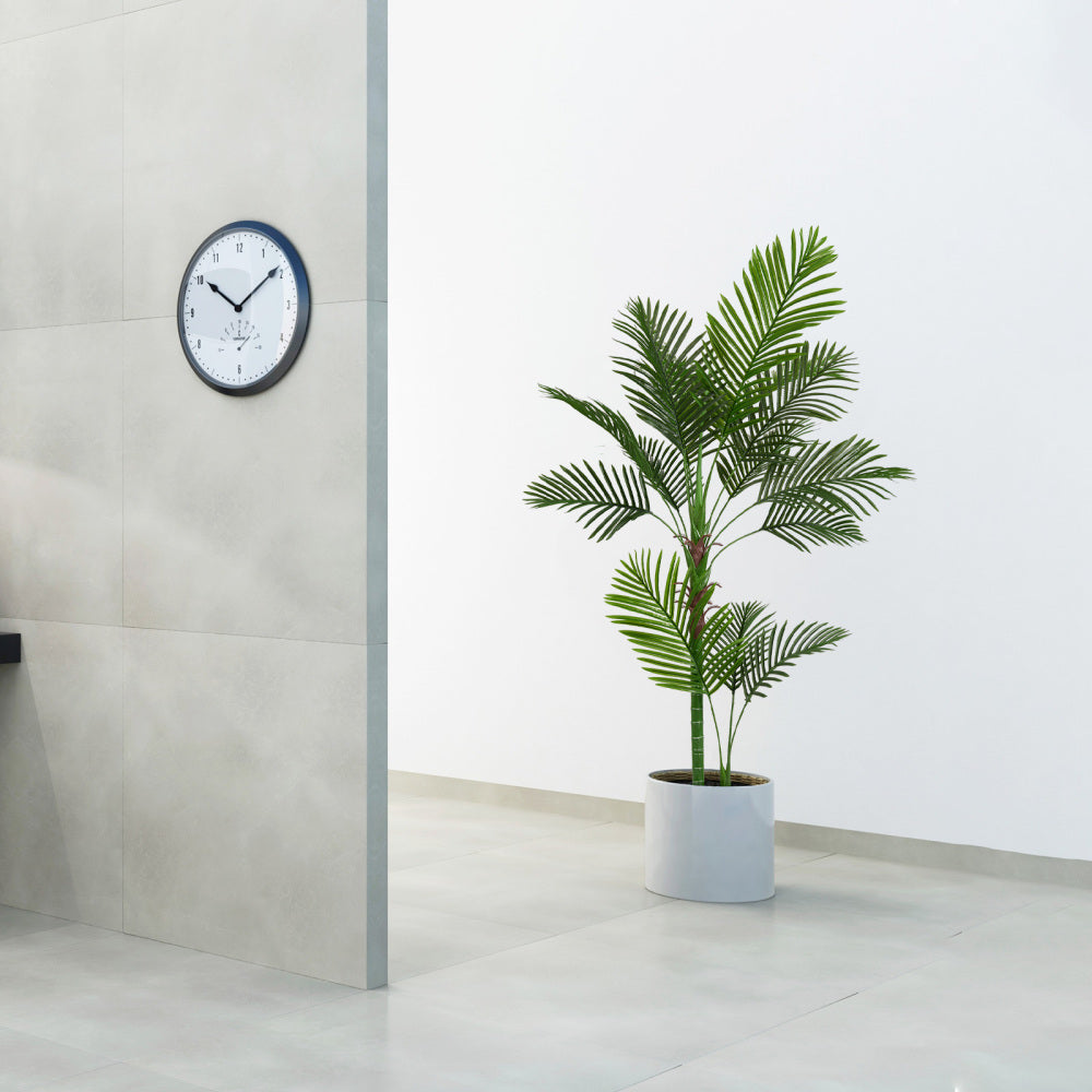 Indoor leaf simulation 160CM single rod loose tail sunflower 11 leaf pot traveler simulated artificial plant new high-end market 1pcs/set