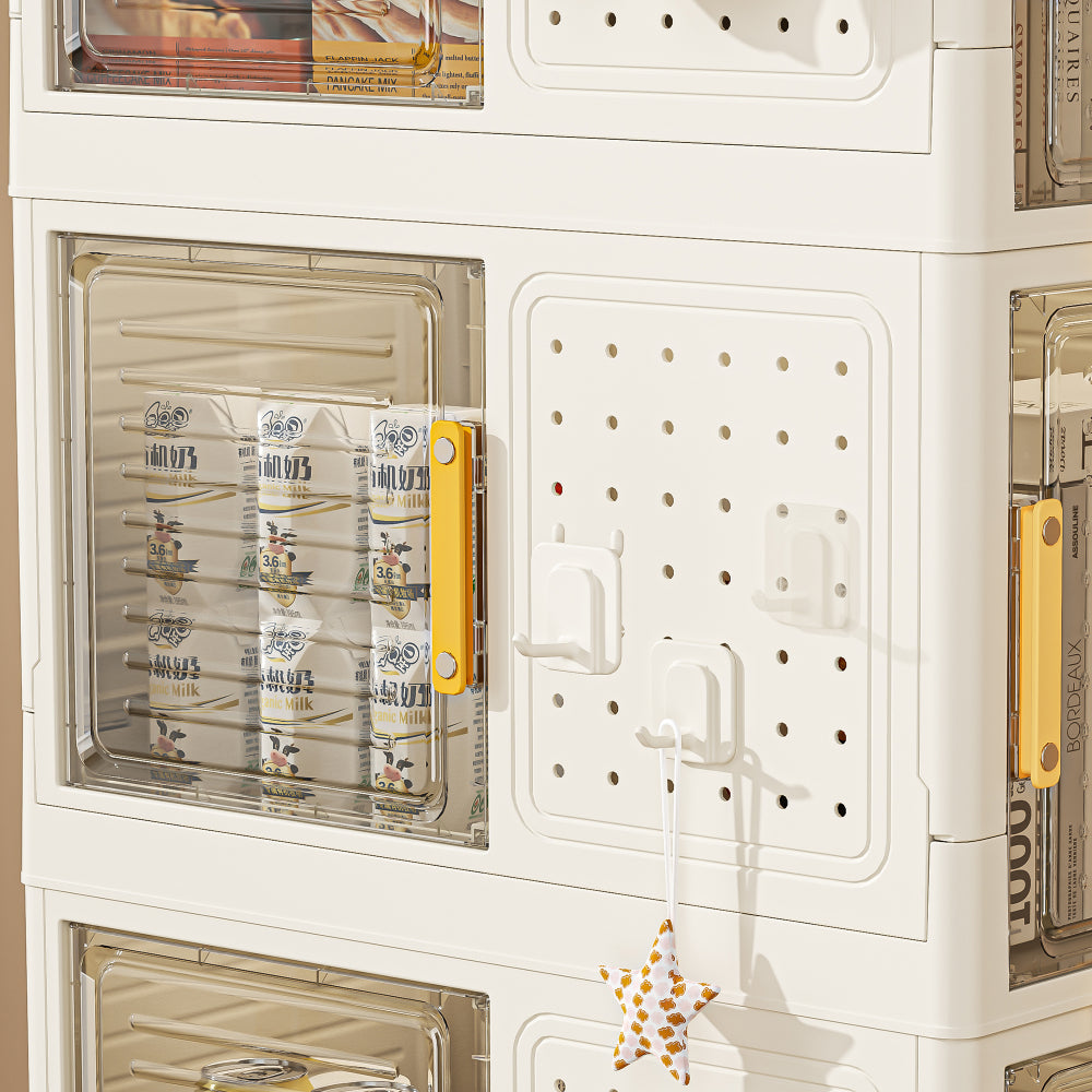 4-Tier Rolling Storage bookcase with Wheels, Large Capacity Storage bins, Mobile  Multifunction Utility Rolling Storage Organizer,Mobile Shelvi, living room, office