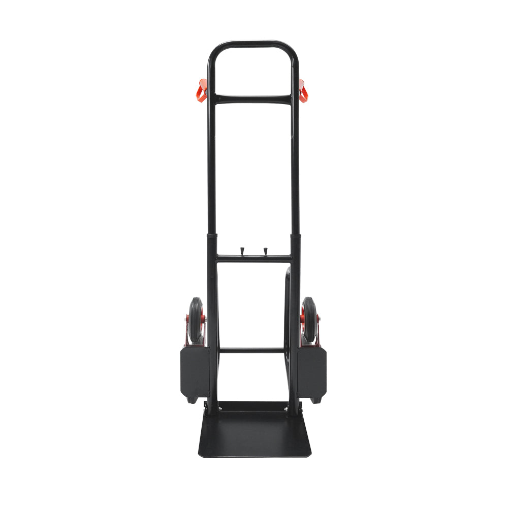 Folding Stair Climbing Dolly, 330 Lb Capacity Manual Truck Heavy-Duty Stair Climbing Hand Truck Trolley with Telescoping Handle and 6 Wheels