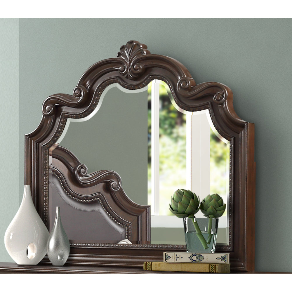 Mohogany Ornate Mirror