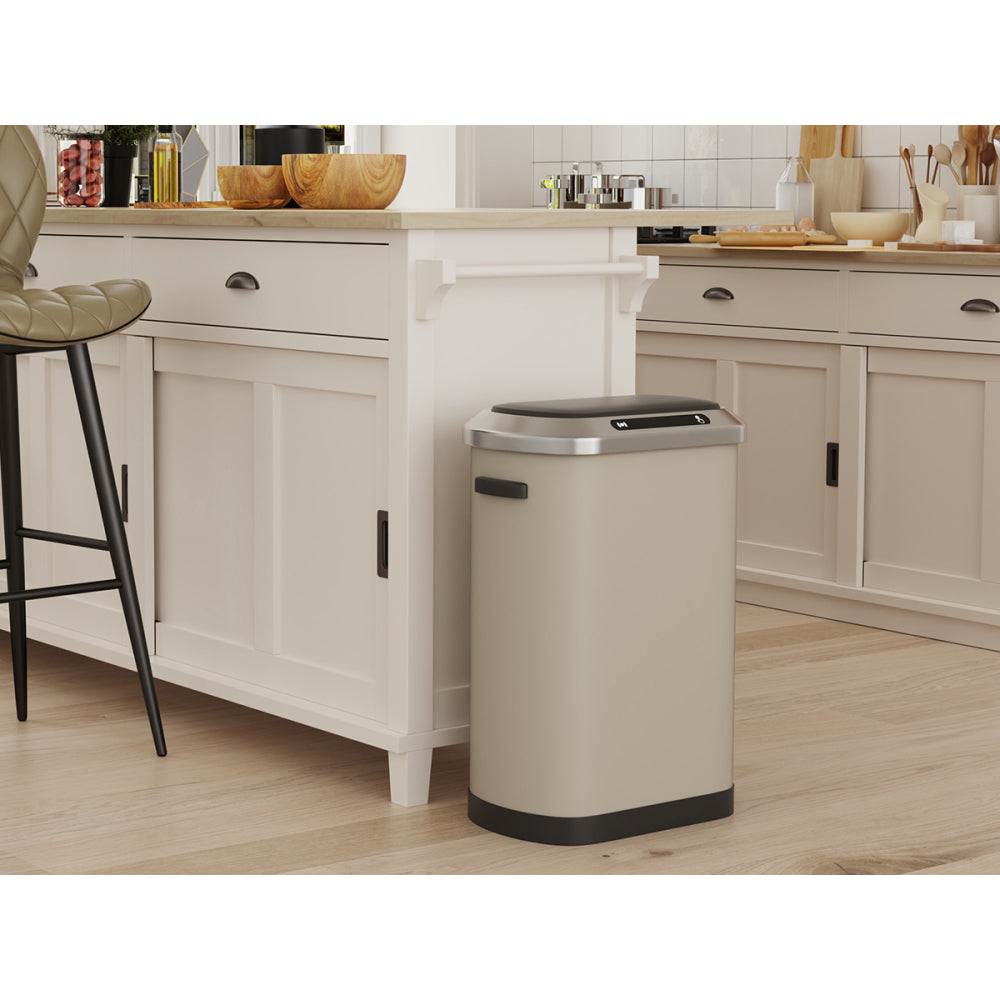 50L Smart automatic Trash Cans -  Full Intelligent Sensor  - LIGHT GREY